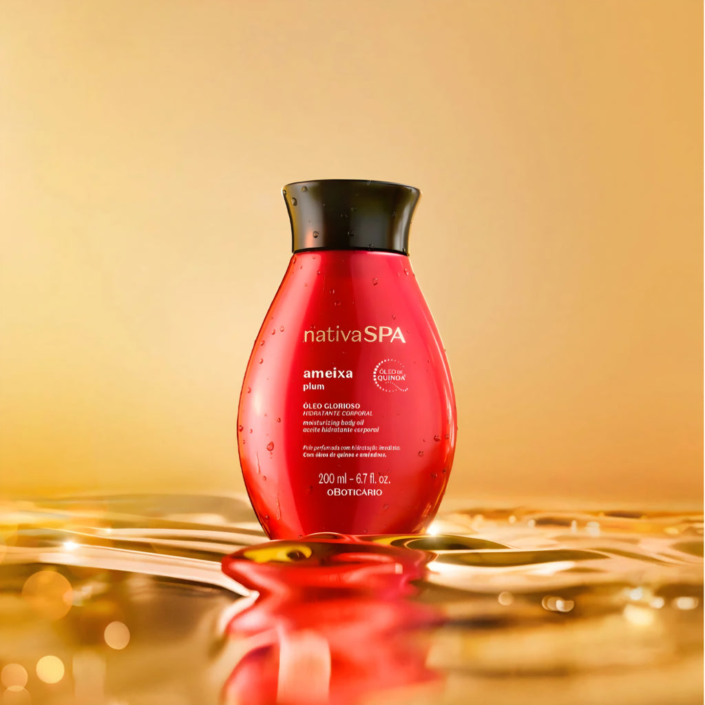 Óleo Glorioso de Banho Nativa Spa Ameixa. 200ml