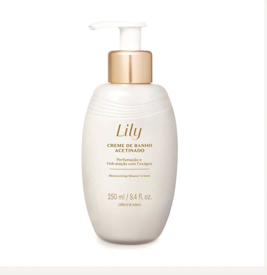 Creme de Banho Acetinado Lily, 250ml