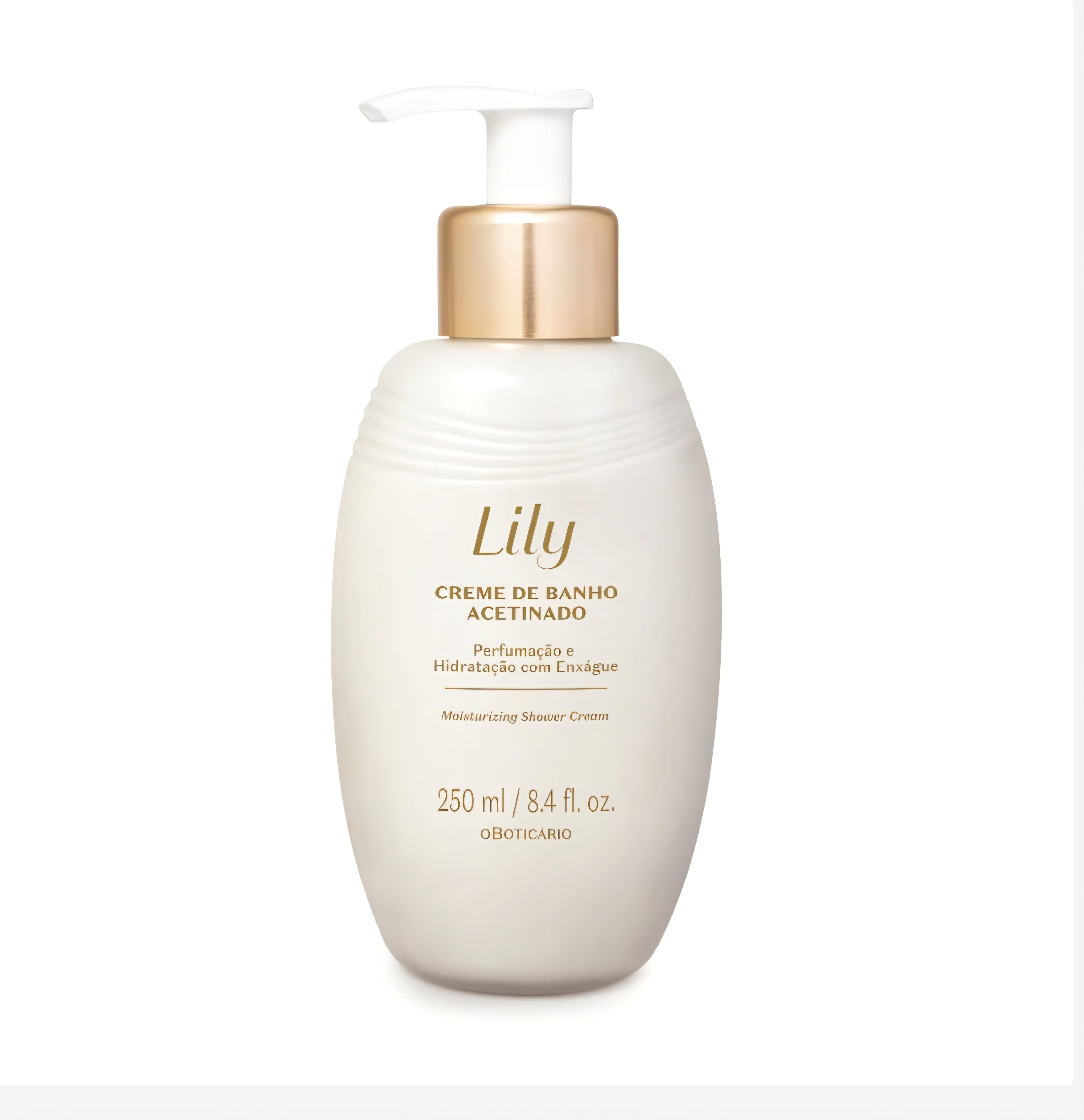 Creme de Banho Acetinado Lily, 250ml